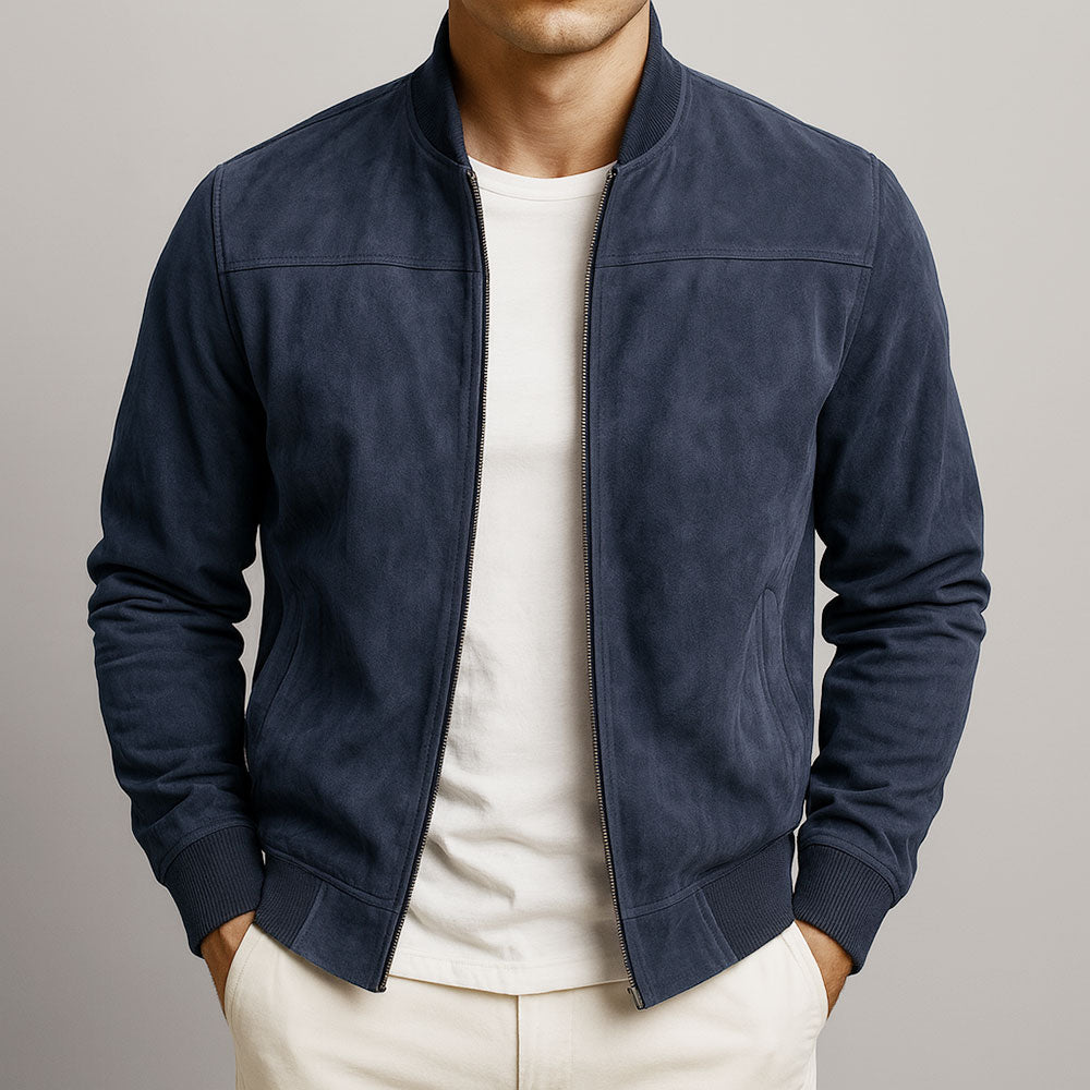 Adriáno | Chaqueta de Ante en una Edición Moderna