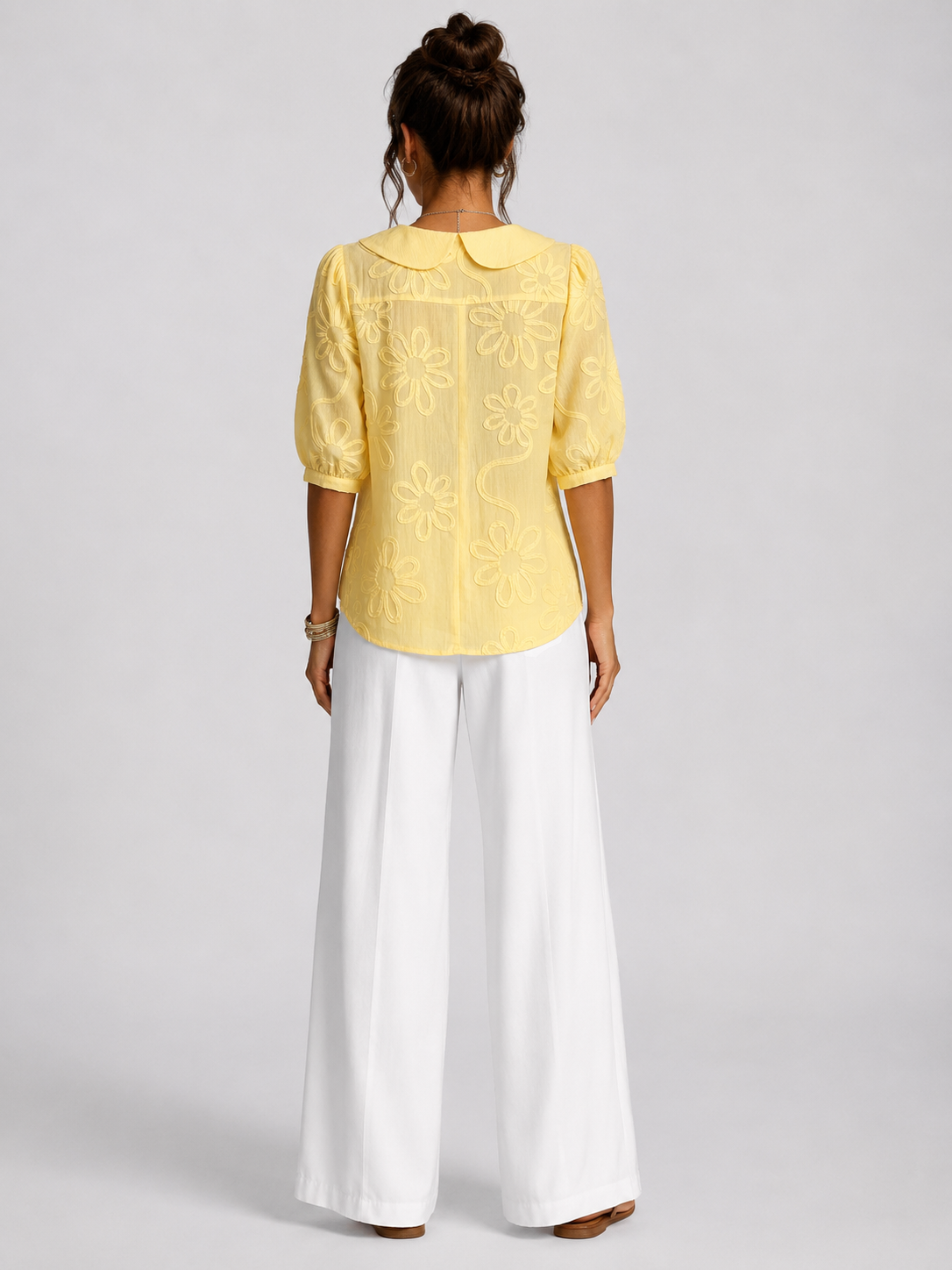 FIORA | BLUSA ELEGANTE CON ESTAMPADO FLORAL