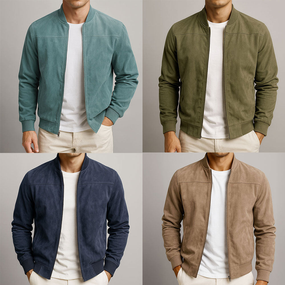 Adriáno | Chaqueta de Ante en una Edición Moderna