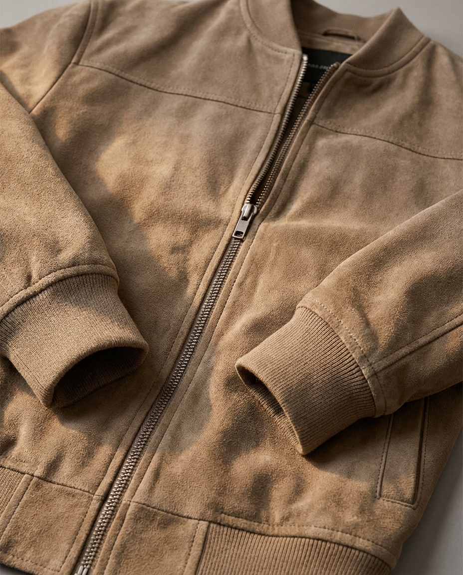 Adriáno | Chaqueta de Ante en una Edición Moderna