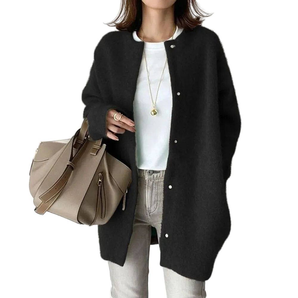 Delphine | Chaqueta de Punto Elegante con Botones